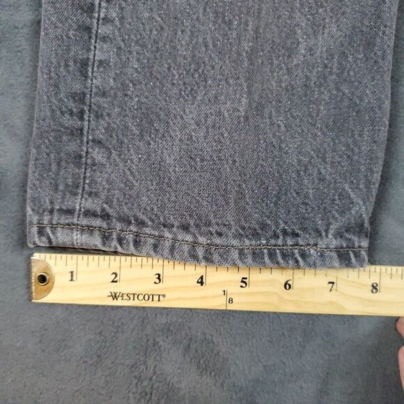 Vtg Levis 501 Jeans Dark Wash Men's 32 X 33 Made in USA Button Fly (tag 34X34) - Picture 11 of 13